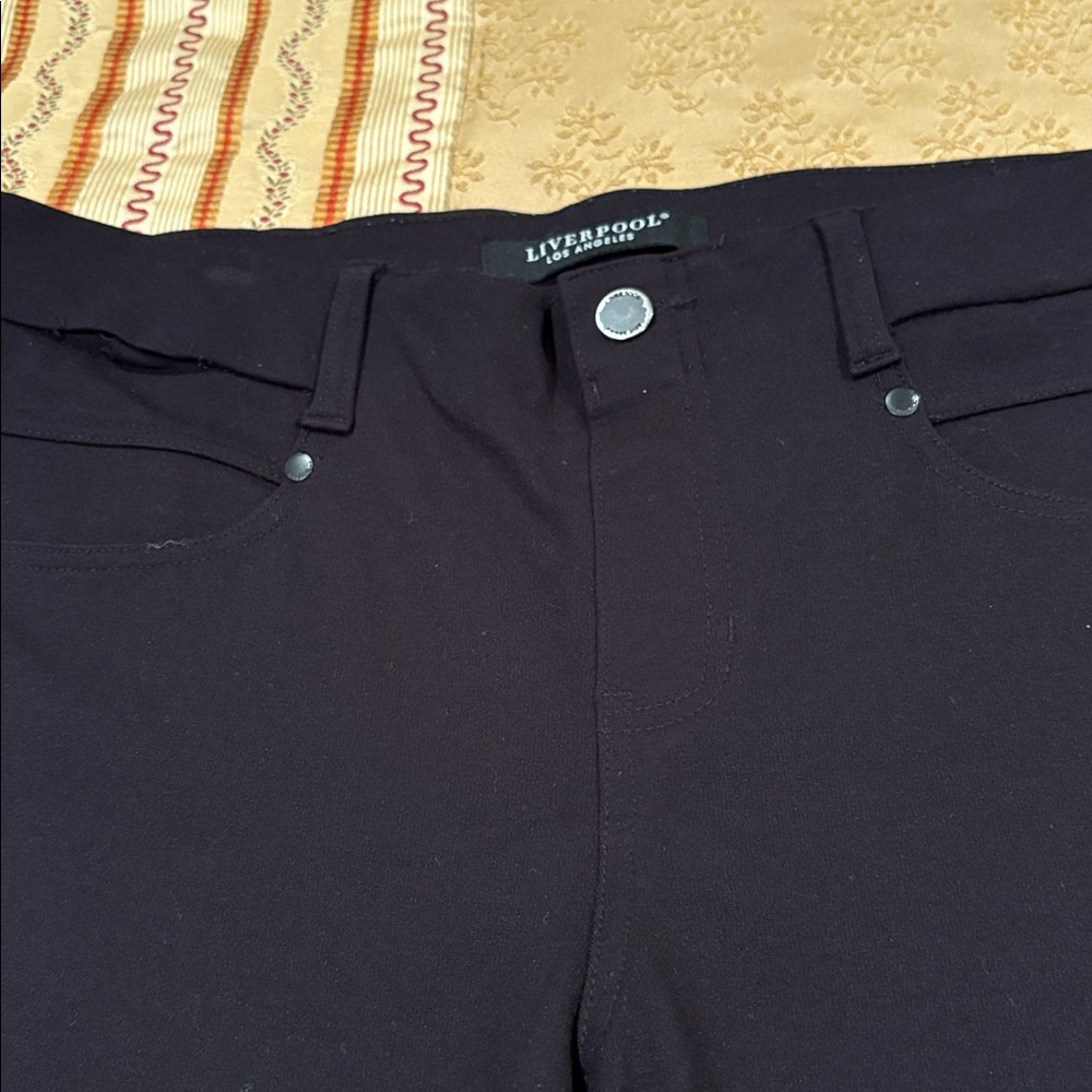 Liverpool Gia Glider Black Skinny Jeans, Pull-On, 8/29 - Picture 4 of 9